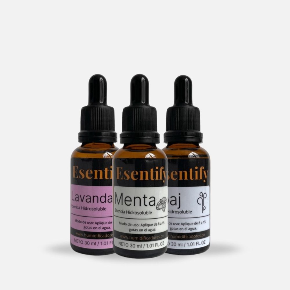 Kit de Esencias Hidrosolubles X3